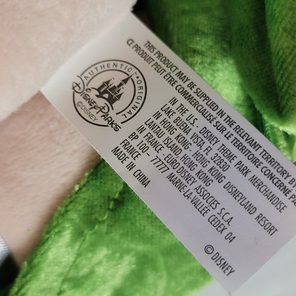 Disney Parks Green Dress Gown The Muppets Miss Piggy Tall Plush Doll 20" - Picture 7 of 16